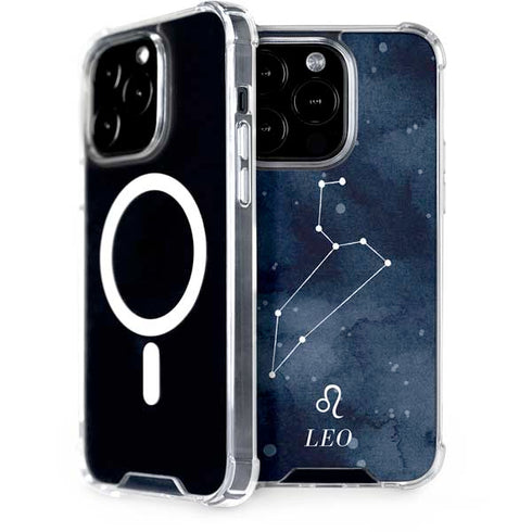 Leo Constellation iPhone 15 Pro MagSafe Case